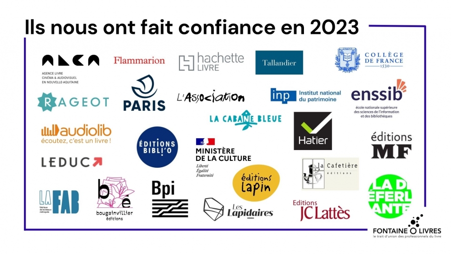 Ils nous ont fait confiance en 2023