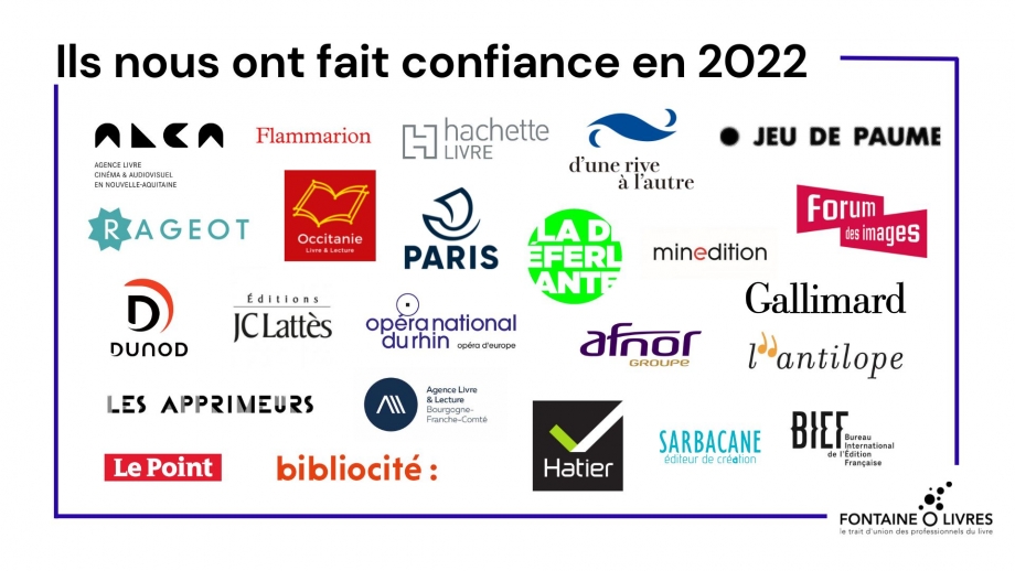 Ils nous ont fait confiance en 2022